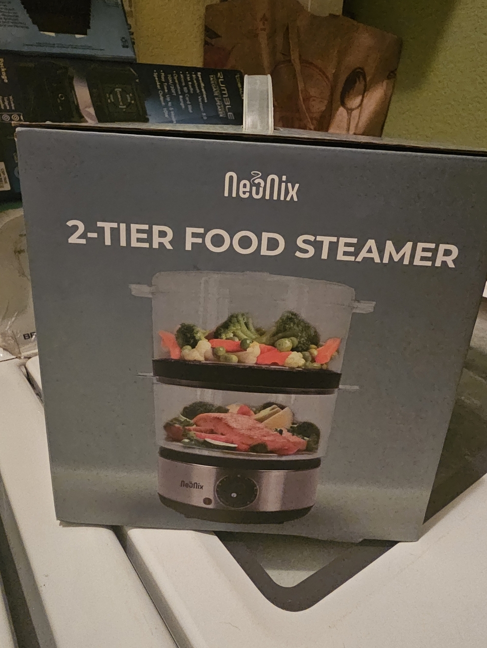 New 2 tier food steamer